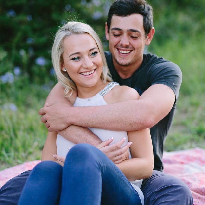 Image result for quinton de kock with his wife